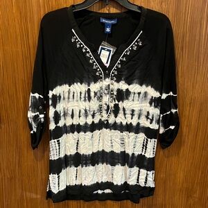 Bandolino Tie Dye Blouse